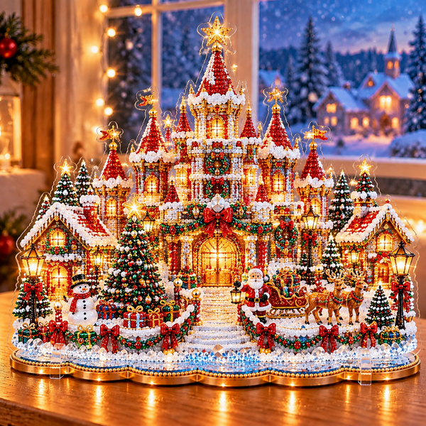 DIY Christmas Village Diamond Art – Make Christmas Memories Together