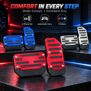 🚗NonSlip Universal Automatic Foot Brake Gas Cover Pad Pedal Accessories Car thumbnail 1