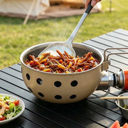 Portable Camping Frying Pan – Outdoor Cooking Skillet thumbnail 4