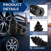 60PCS Self-Sealing Tire Repair Rubber Nails Kit with 2 Sizes thumbnail 4
