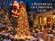 Christmas Starlight Cascade – Solar LED Garden Stake Lights thumbnail 1