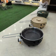 Portable Camping Frying Pan – Outdoor Cooking Skillet thumbnail 6