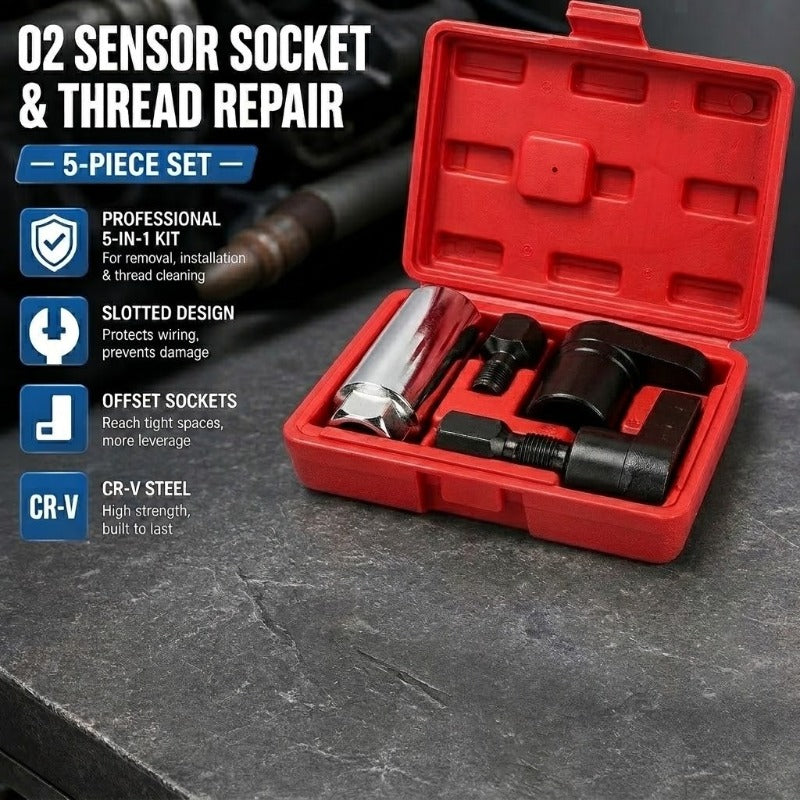 O2 Sensor Socket Tool Set