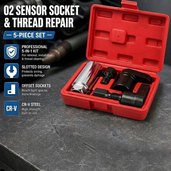 O2 Sensor Socket Tool Set