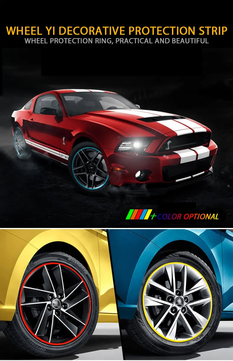 Car Wheel Protection Ring Anti-Collision Strip