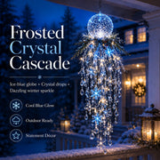 Christmas Hanging Snowflake & Crystal LED Light thumbnail 9