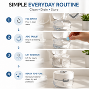 Portable 3-in-1 Retainer Cleaner Case thumbnail 4