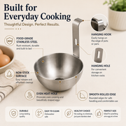 Stainless Steel Egg Poacher Cup thumbnail 4