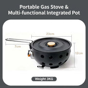 Portable Camping Frying Pan – Outdoor Cooking Skillet thumbnail 11