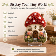 🔥🏡 Whimsical Village 3D Fabric Poke Art Kit thumbnail 3