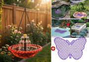 Solar Cascade Hanging Bird Bath Fountain thumbnail 11