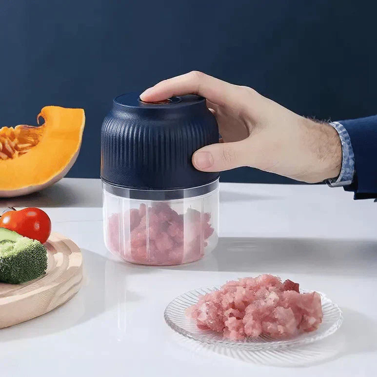 Cordless Mini Electric Garlic Chopper – Powerful & Efficient, Easy Clean & Perfect for Kitchen 🔪