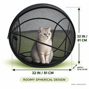 FreshAir Cat Haven – Pop-Up Mesh Playpen thumbnail 9