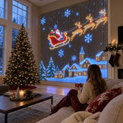 🎄 Smart LED Curtain Lights | App-Controlled Animated Christmas Wall Display ✨ thumbnail 2