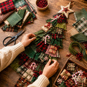 🎄Beginner-Friendly DIY Oversized Patchwork Christmas Tree Door Hanging Kit | Complete Kit with All Tools & Step-by-Step Guide Included 💕 thumbnail 10