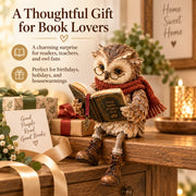 Reading Owl Figurine thumbnail 7
