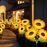 Solar LED Sunflower Garden Lights-29.6inch/74cm thumbnail 3