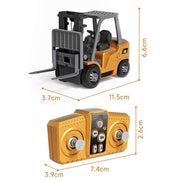 Mini Desktop Remote Control Forklift Truck Toy thumbnail 4