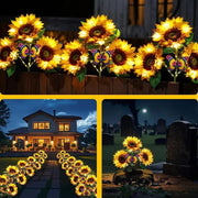 Solar LED Sunflower Garden Lights-29.6inch/74cm thumbnail 12