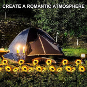 Solar LED Sunflower Garden Lights-29.6inch/74cm thumbnail 6