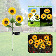 Solar LED Sunflower Garden Lights-29.6inch/74cm thumbnail 14