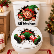 🚽🎅 Funny Christmas 3D Illusion Toilet Stickers – The Ultimate Holiday Bathroom Prank! thumbnail 11
