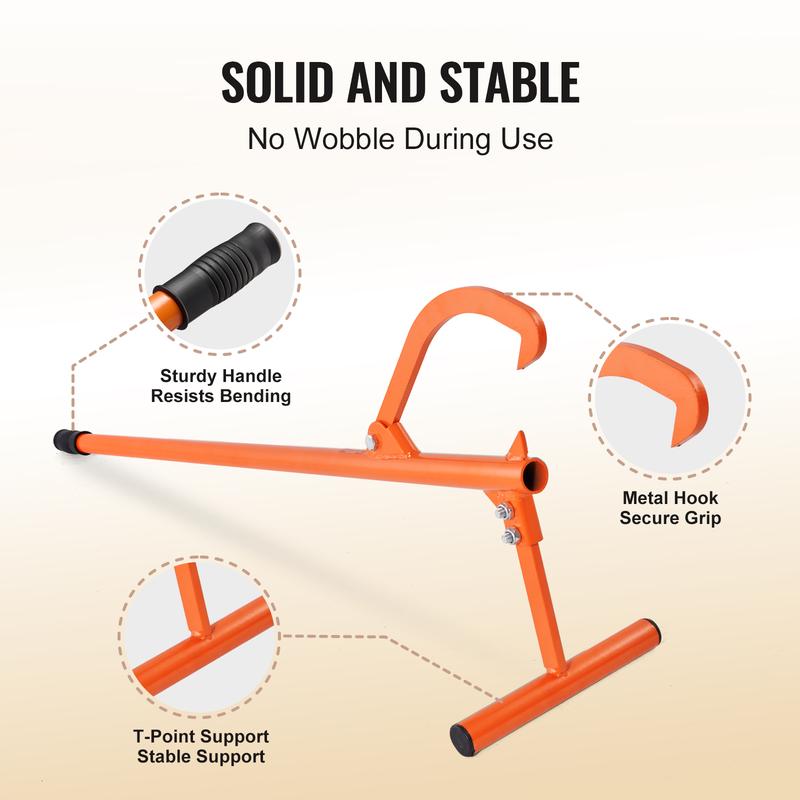 VEVOR 46.5in Carbon Steel Log Lifter