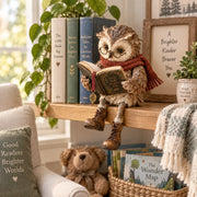 Reading Owl Figurine thumbnail 9