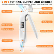 Quiet 2-in-1 Pet Nail Tool thumbnail 5