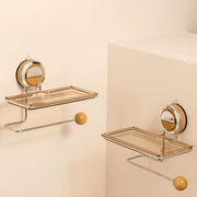 No Drilling Suction Stainless Steel Toilet Paper Holder thumbnail 8