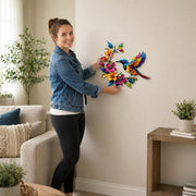 Hummingbird Bloom Metal Wall Art thumbnail 16