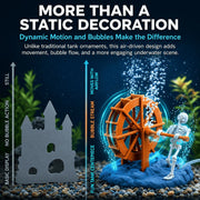 Dynamic Skeleton Aquarium Ornament thumbnail 2