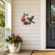 Hummingbird Bloom Metal Wall Art thumbnail 18