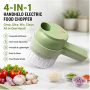 4-in-1 Handheld Electric Food Chopper & Slicer thumbnail 1