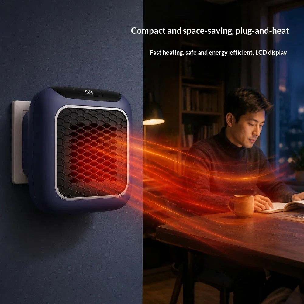 Compact Wall Mounted Electric Room Heater