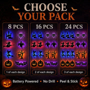 🎃 Halloween LED Silhouette Wall Light Stickers thumbnail 7