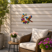Hummingbird Bloom Metal Wall Art thumbnail 19
