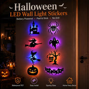 🎃 Halloween LED Silhouette Wall Light Stickers thumbnail 1