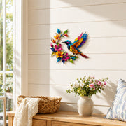 Hummingbird Bloom Metal Wall Art thumbnail 12