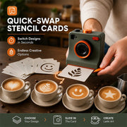 One-Touch Latte Art Camera – Coffee Stencil Printer thumbnail 3