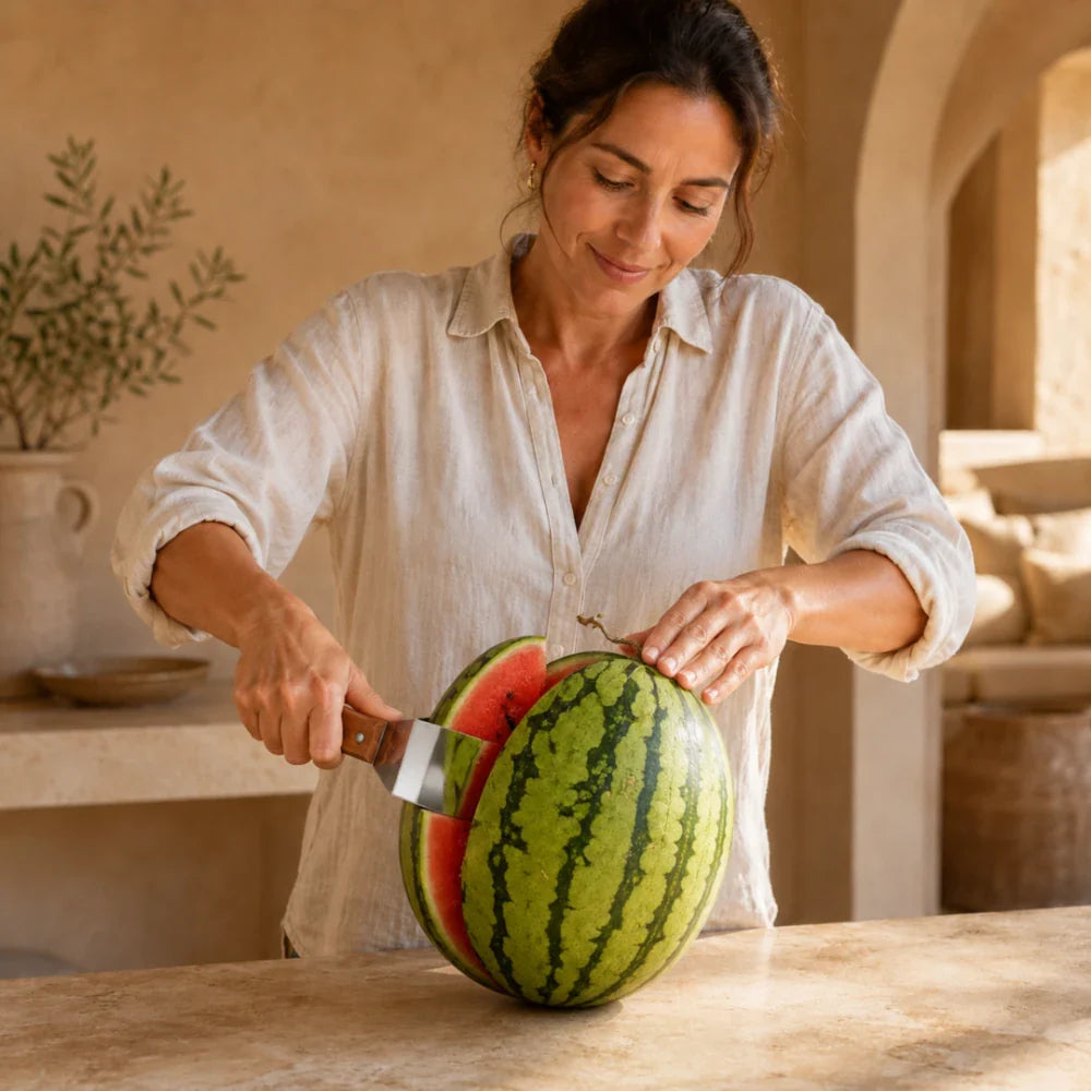 Stainless Steel Melon Slicer - Limited Time Offer