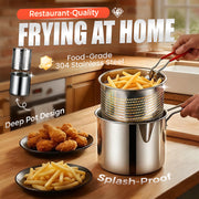304 Stainless Steel Multifuntional Fryer thumbnail 1