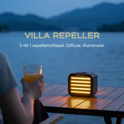 VILLA REPELLER - 3 IN 1 Rechargeable Mosquito Repellent (Repel. Diffuse. Illuminate) thumbnail 2