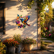 Hummingbird Bloom Metal Wall Art thumbnail 10