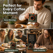 One-Touch Latte Art Camera – Coffee Stencil Printer thumbnail 7