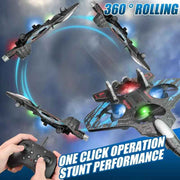 ✈️ 360° Stunt RC Drone Fighter: Flip, Glow & Fly Anywhere thumbnail 3
