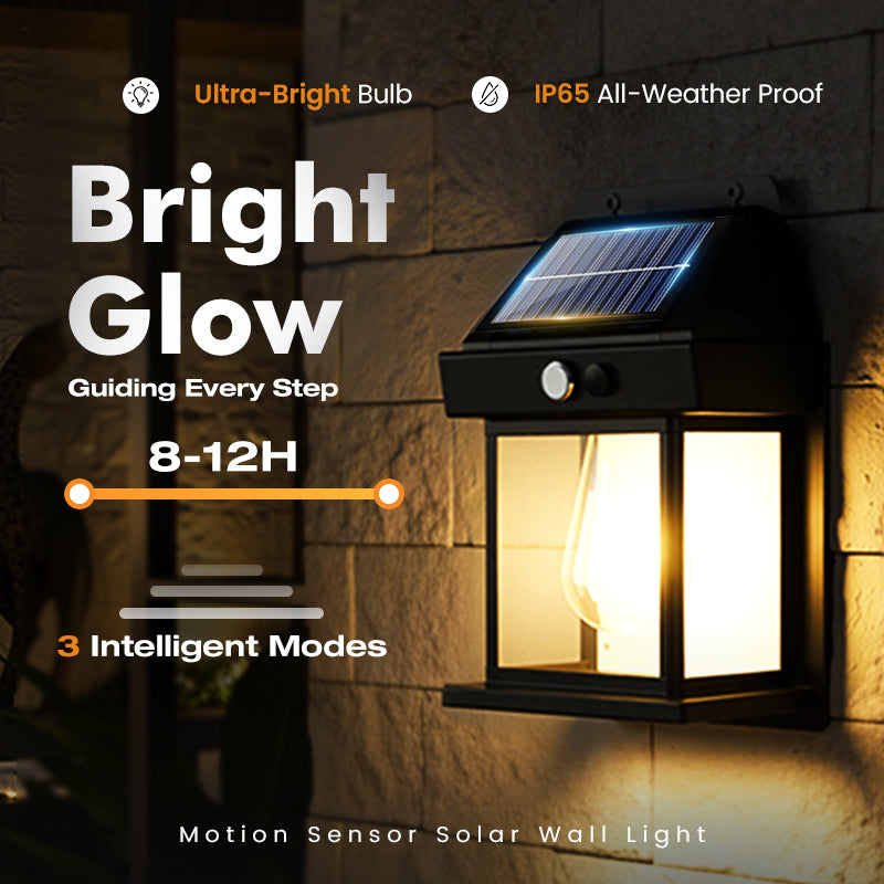 Solar Tungsten Wall Light