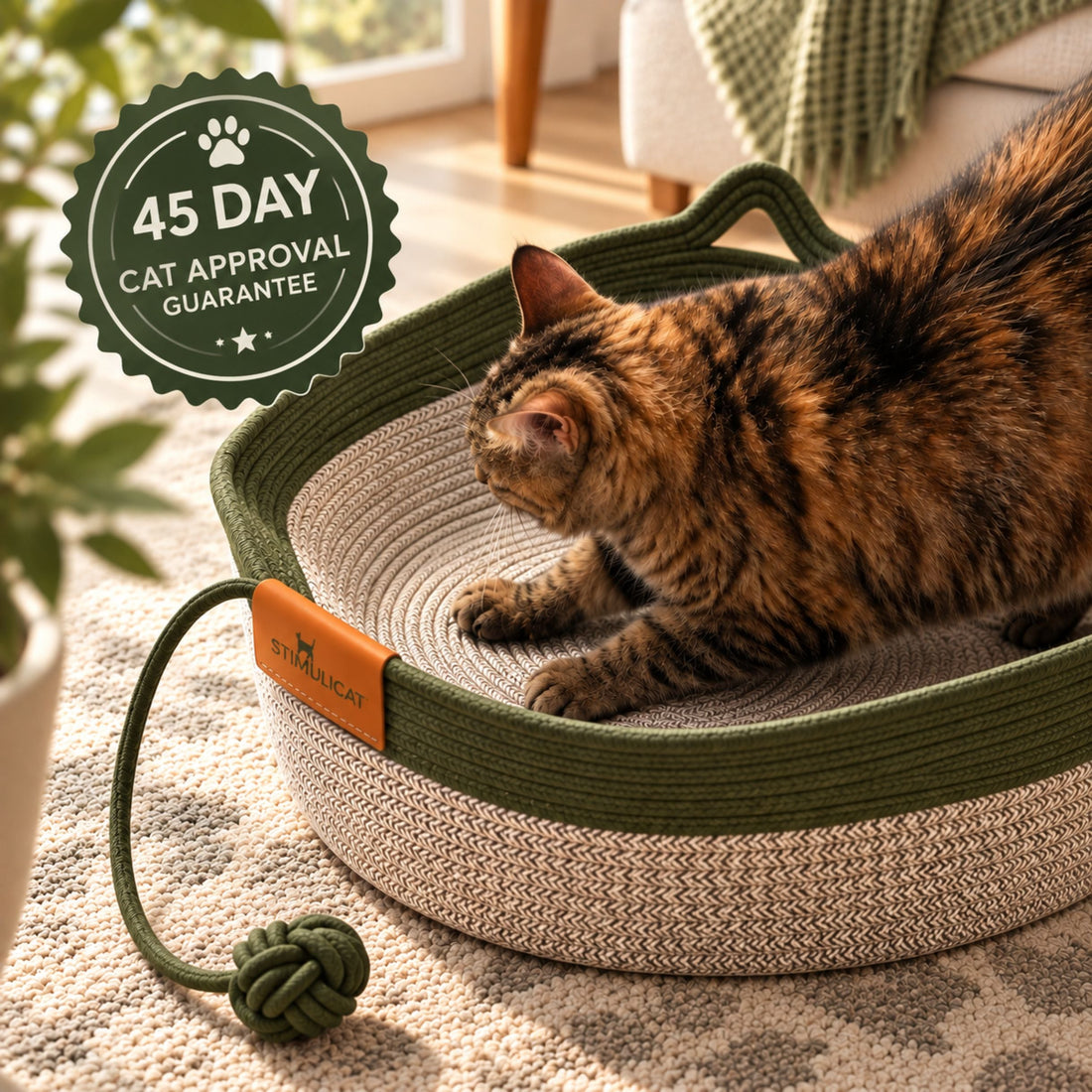Instinct Basket | Meet the first research-backed natural territory for indoor cats