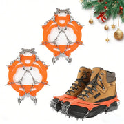 Ice Cleats for Shoes – Anti-Slip Snow Grips for Winter Walking & Hiking thumbnail 1