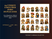🐶🎄Beagle Magic Advent Calendar 2026 – 24 Days of Unique Beagle Miniature Collectibles, 24 Cute Holiday thumbnail 11